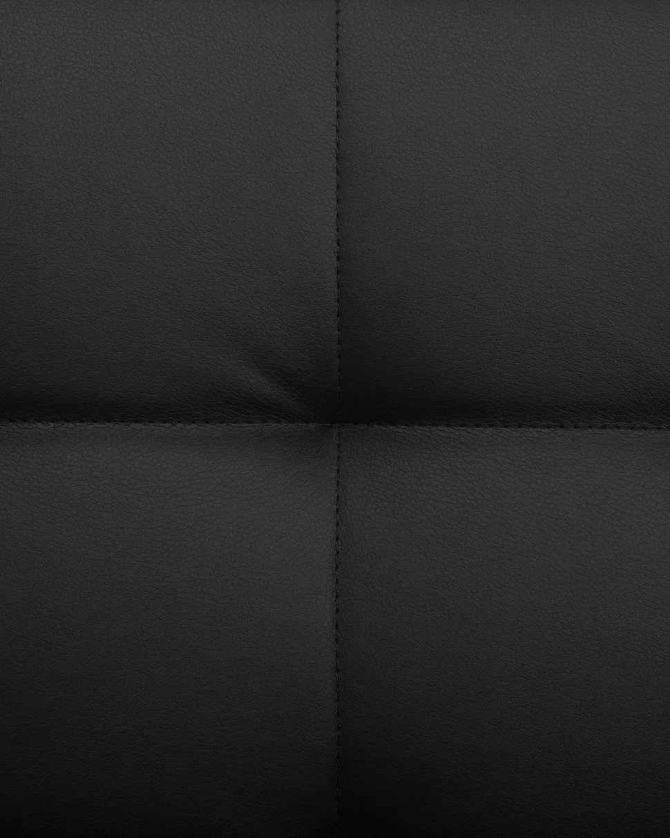 Sessel Kunstleder Schwarz Aberdeen