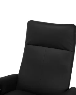 Sessel Kunstleder Schwarz Prime