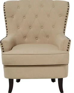 Sessel Polsterbezug Beige Viborg Ii