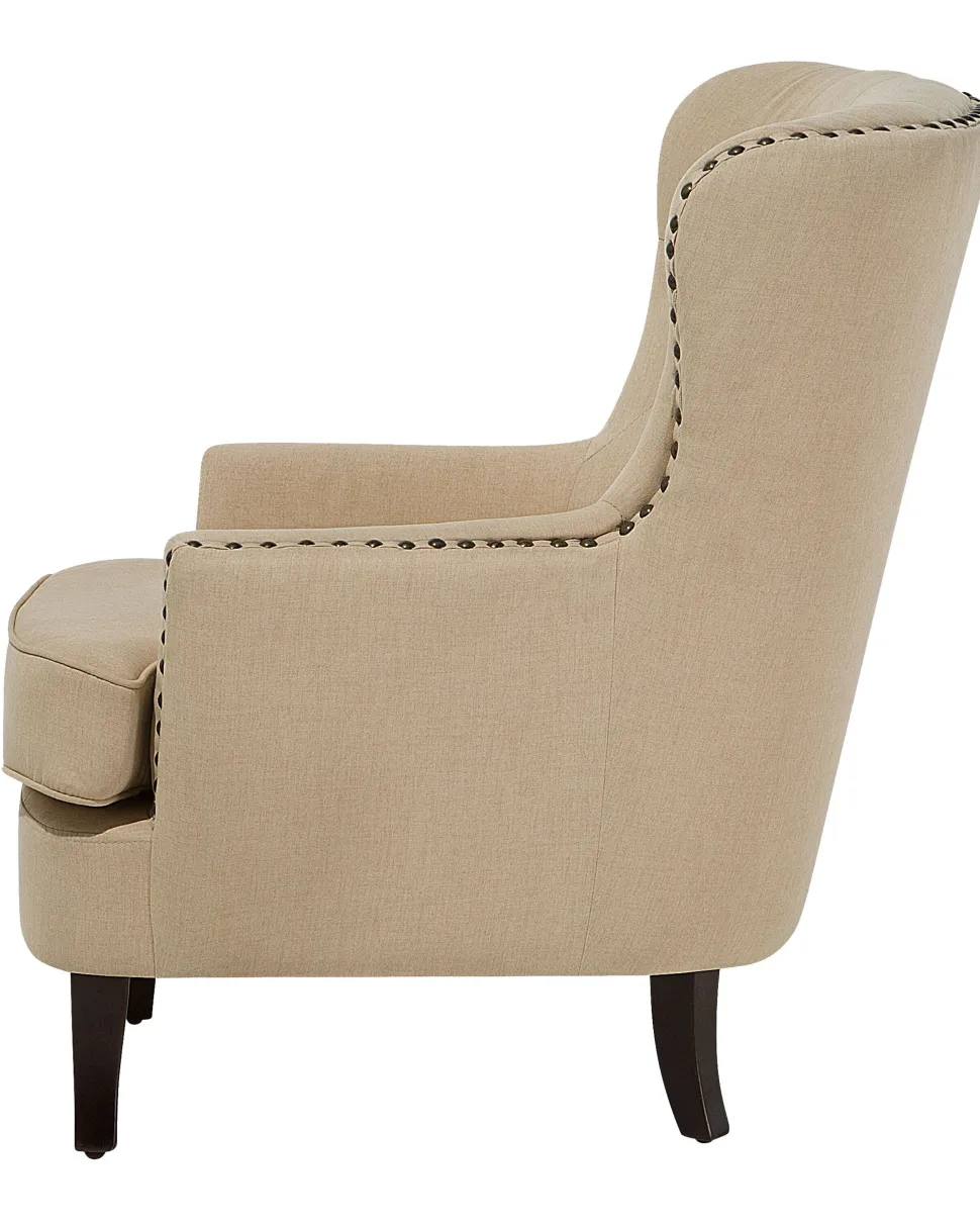 Sessel Polsterbezug Beige Viborg Ii