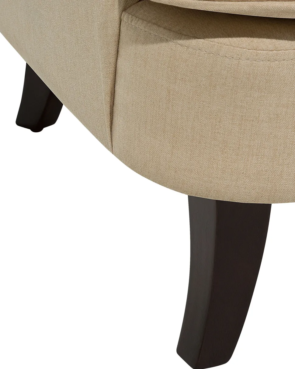 Sessel Polsterbezug Beige Viborg Ii