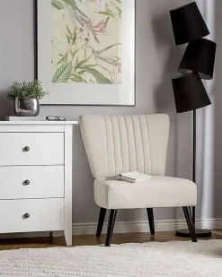 Sessel Polsterbezug Beige Vaasa
