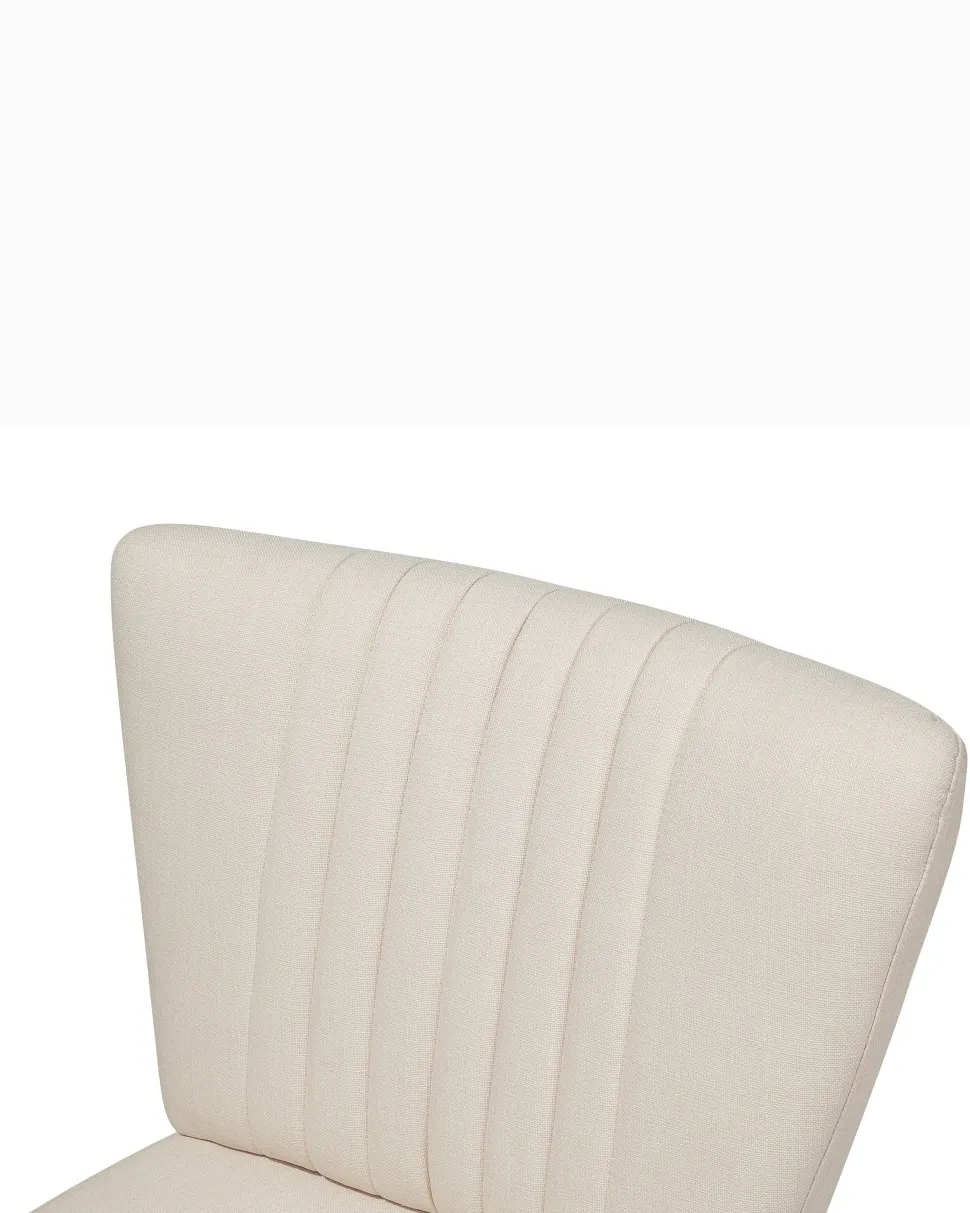 Sessel Polsterbezug Beige Vaasa