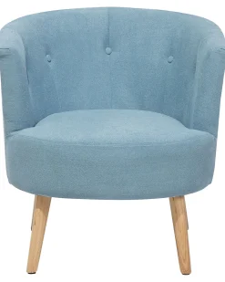 Sessel Polsterbezug Blau Odenzen