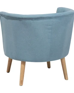 Sessel Polsterbezug Blau Odenzen