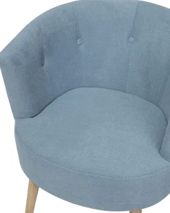 Sessel Polsterbezug Blau Odenzen