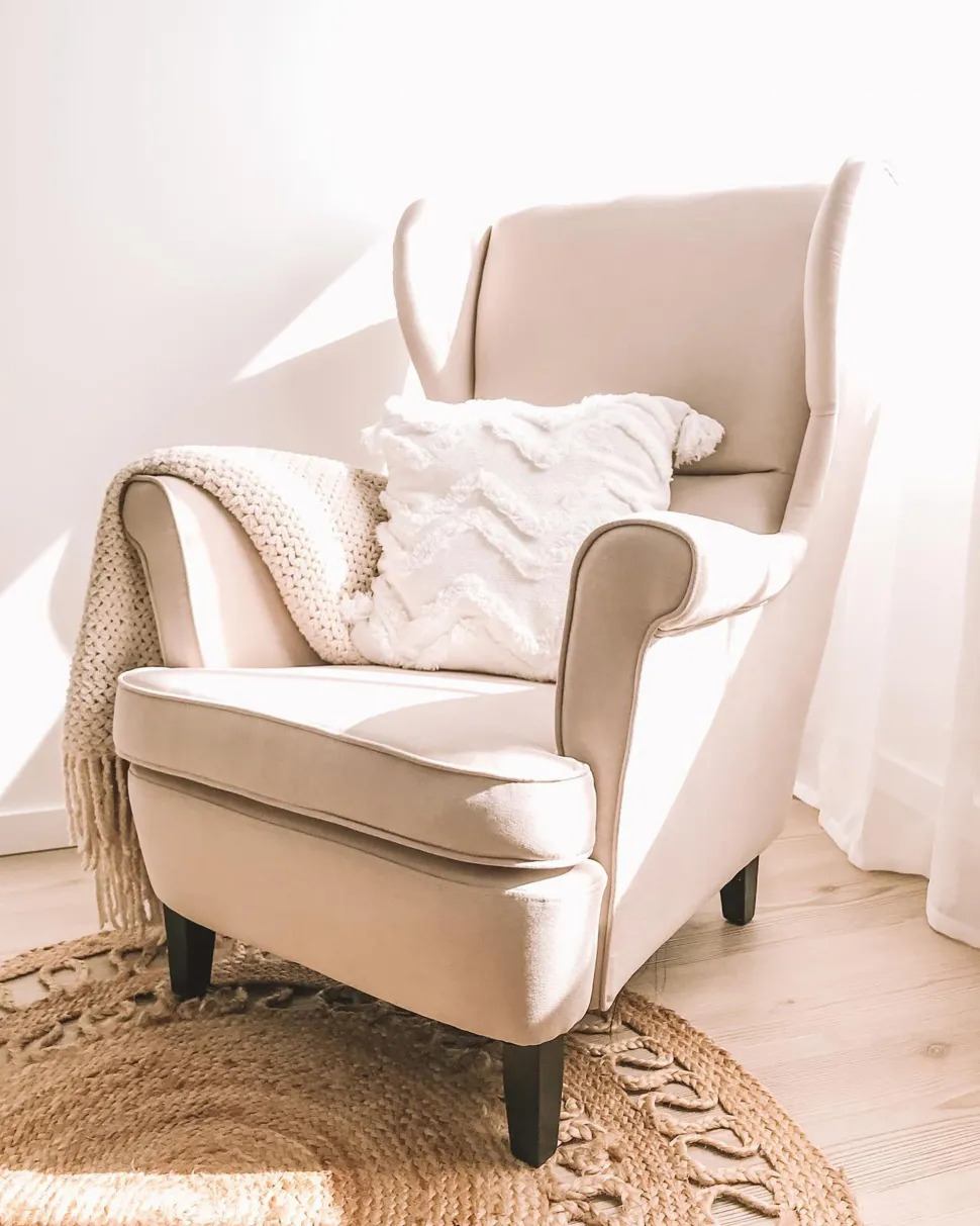 Sessel Polsterbezug Hellbeige Abson