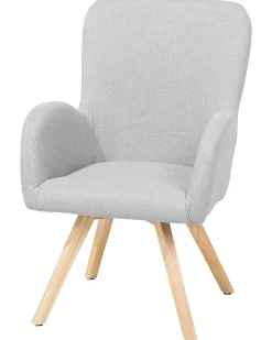 Sessel Polsterbezug Hellgrau Bjarn