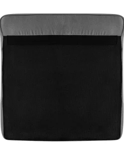 Sessel Polsterbezug Hellgrau Chesterfield Gros