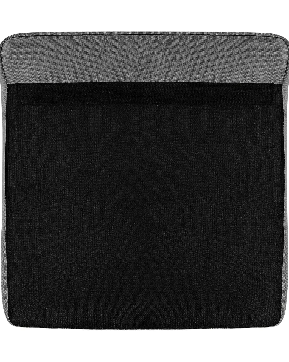 Sessel Polsterbezug Hellgrau Chesterfield Gros