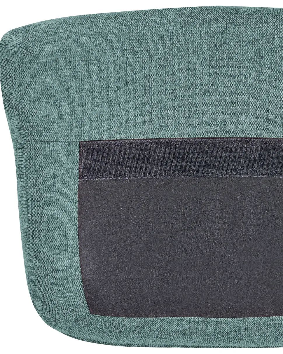 Sessel Polsterbezug Mintgrun / Gold Trosa