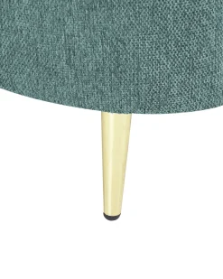 Sessel Polsterbezug Mintgrun / Gold Trosa