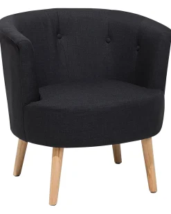 Sessel Polsterbezug Schwarz Odenzen