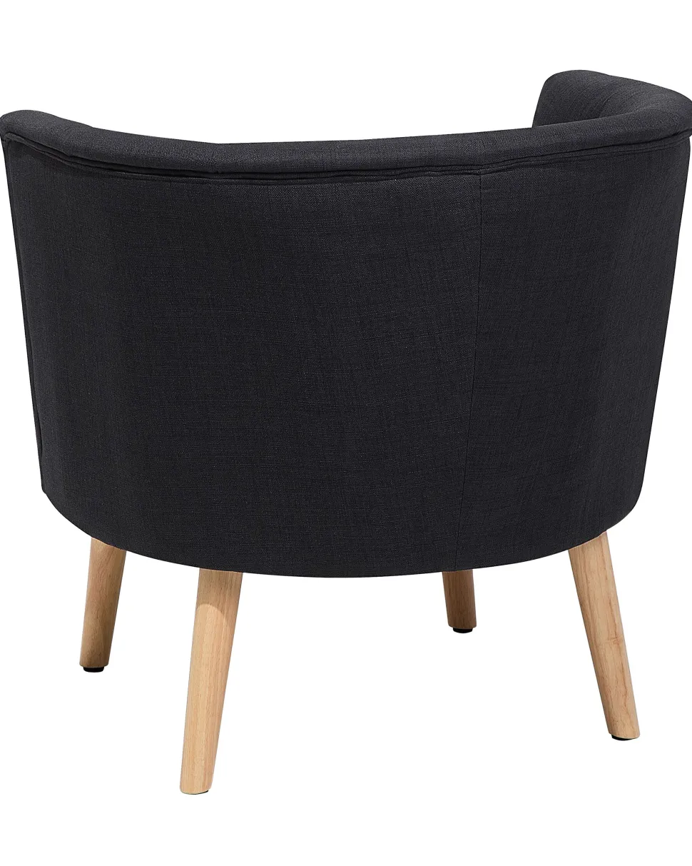 Sessel Polsterbezug Schwarz Odenzen