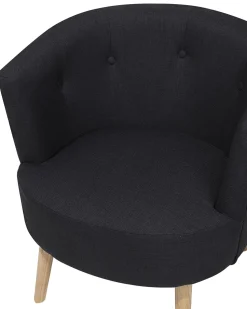 Sessel Polsterbezug Schwarz Odenzen