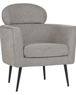 Sessel Polsterbezug Taupe Soby