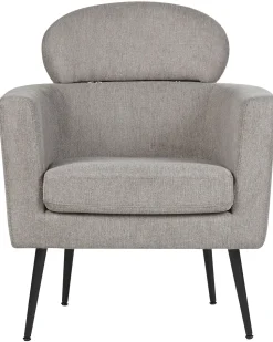Sessel Polsterbezug Taupe Soby