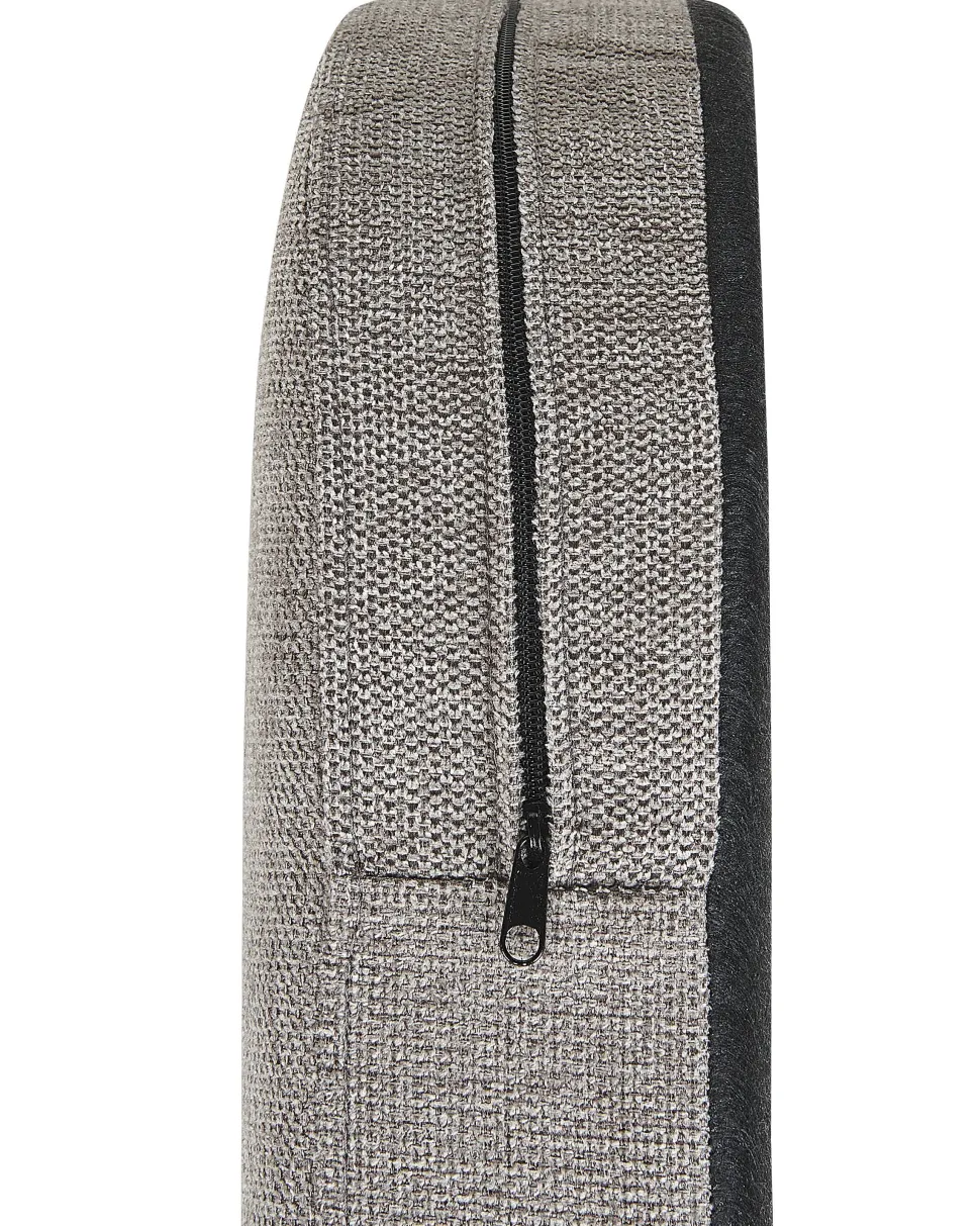 Sessel Polsterbezug Taupe Soby