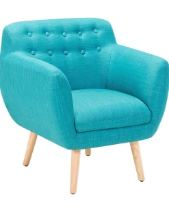 Sessel Polsterbezug Turkis Melby