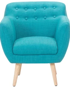 Sessel Polsterbezug Turkis Melby