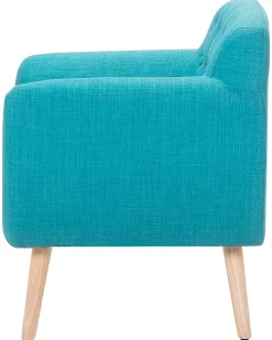 Sessel Polsterbezug Turkis Melby