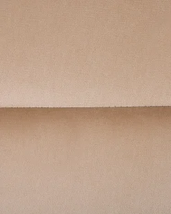 Sessel Samtstoff Beige Led-Beleuchtung Usb-Port Elektrisch Verstellbar Bergen