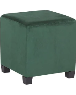 Sessel Samtstoff Grun Plus Hocker Sandset