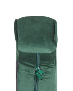 Sessel Samtstoff Grun Plus Hocker Sandset