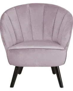 Sessel Samtstoff Rosa Dala