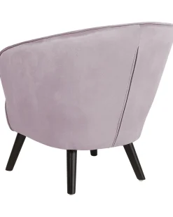 Sessel Samtstoff Rosa Dala