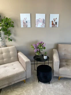 Sessel Samtstoff Sandbeige Aberdeen