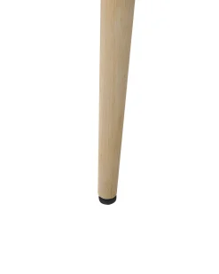 Sessel Samtstoff Schwarz Mit Holzbeinen Tromso