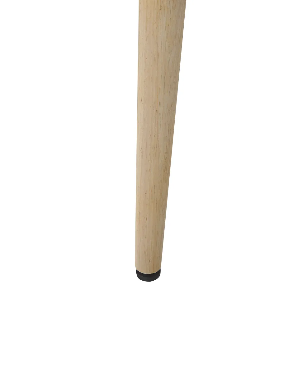 Sessel Samtstoff Schwarz Mit Holzbeinen Tromso