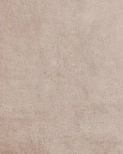 Sessel Samtstoff Taupe / Gold Retro-Design Vietas
