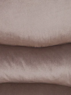 Sessel Samtstoff Taupe Verstellbar Mit Fusstutze Eslov
