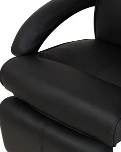 Sessel Schwarz Kunstleder Might