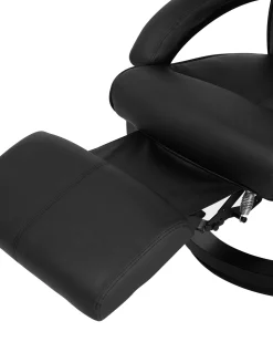 Sessel Schwarz Kunstleder Might