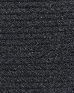 Set Aus 2 Baumwollkorbe Mit Deckeln Schwarz Silopi