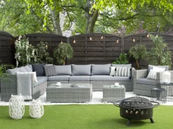 Set Kissenbezuge Fur Lounge Set Xxl Grau