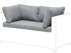 Set Kissenbezuge Fur Lounge Set Milano Grau