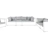 Set Kissenbezuge Fur Maestro Ii Grau