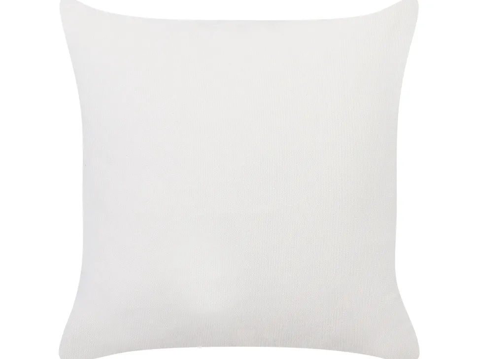 Set Of 2 Cotton Cushions Female Motif 45 X 45 Cm Brown And Beige Silphium