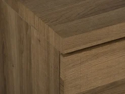 Sideboard Dunkler Holzfarbton 2 Turen Timber