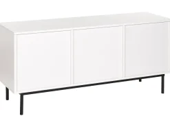 Sideboard Dunkler Holzfarbton / Weis 2 Schubladen 2 Turen Okland