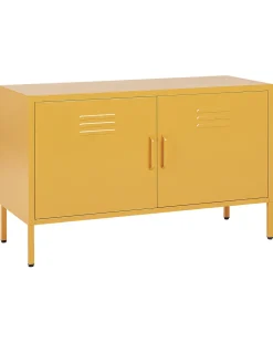Sideboard Gelb 2 Turen Uria