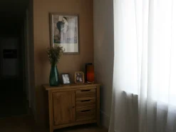 Sideboard Heller Holzfarbton 3 Schubladen Schrank Agora