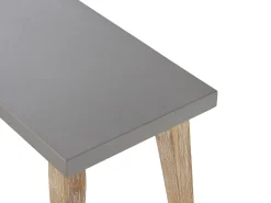 Sitzbank Beton / Akazienholz Grau / Heller Holzfarbton 160 Cm Oria