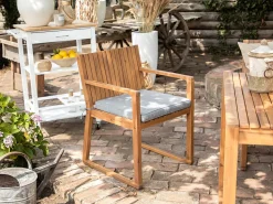 Sitzkissen Fur Stuhl Sassari 8Er Set Grau