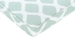 Sitzkissen Fur Stuhl Terni 2Er Set Dreiecke Mintgrunes Muster 37 X 34 X 5 Cm