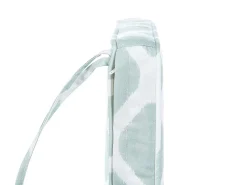 Sitzkissen Fur Stuhl Terni 2Er Set Dreiecke Mintgrunes Muster 37 X 34 X 5 Cm